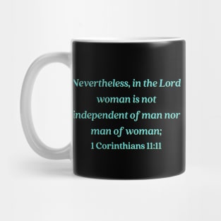 Bible Verse 1 Chronicles 11:11 Mug